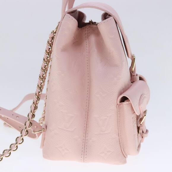 LOUIS VUITTON Monogram Empreinte Backup Backpack Pink M47074 - Picture 5 of 16